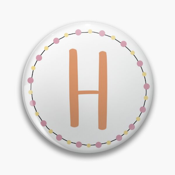 Item preview, Pink, Yellow and Orange H designed and sold by Meghan Hill.