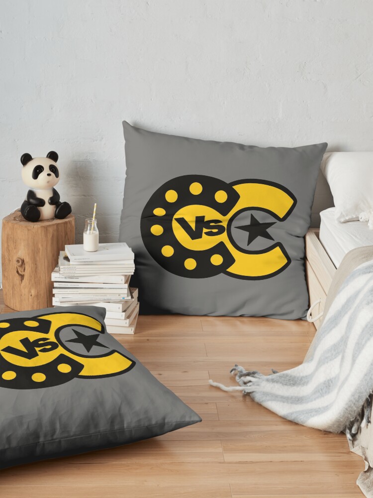 Alternate view of Cabaret vs Cancer - Bats Floor Pillow