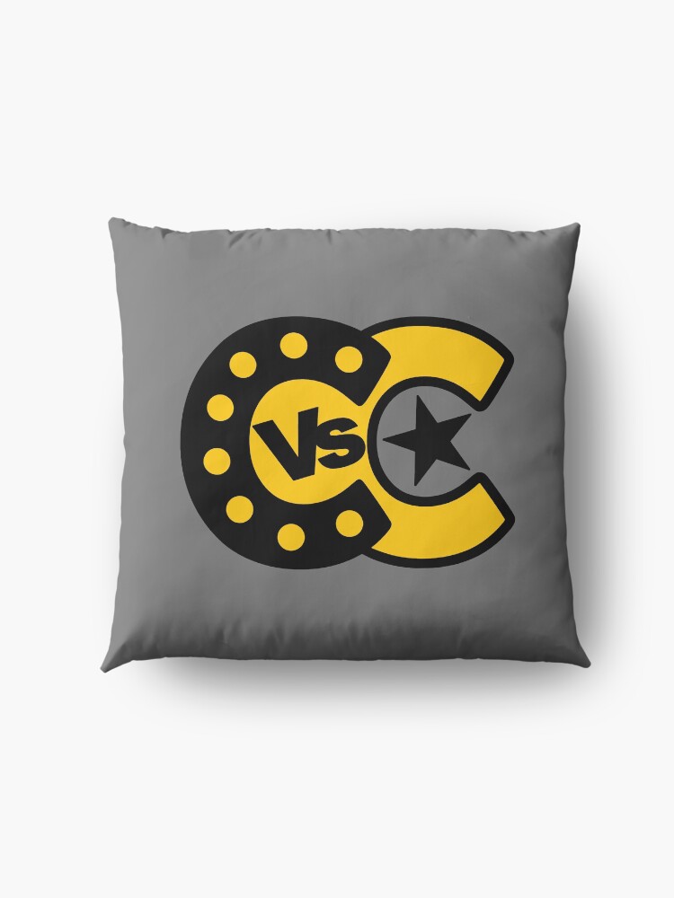 Alternate view of Cabaret vs Cancer - Bats Floor Pillow