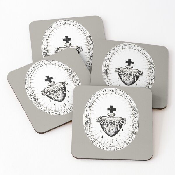 Item preview, Sacred Heart of Jesus, I place all my trust in you. designed and sold by neteor.