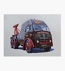 Foden breakdown. Photographic Print