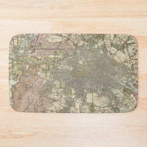 Item preview, Vintage Map of Berlin Germany (1913) 2 designed and sold by BravuraMedia.