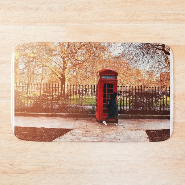 Item preview, Autumn London Phonebox - Photo designed and sold by NatLeBrunDesign.