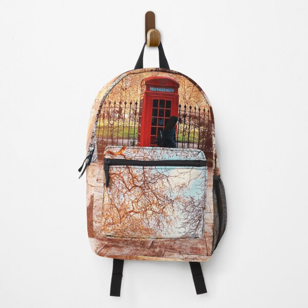 Item preview, Autumn London Phonebox - Photo designed and sold by NatLeBrunDesign.