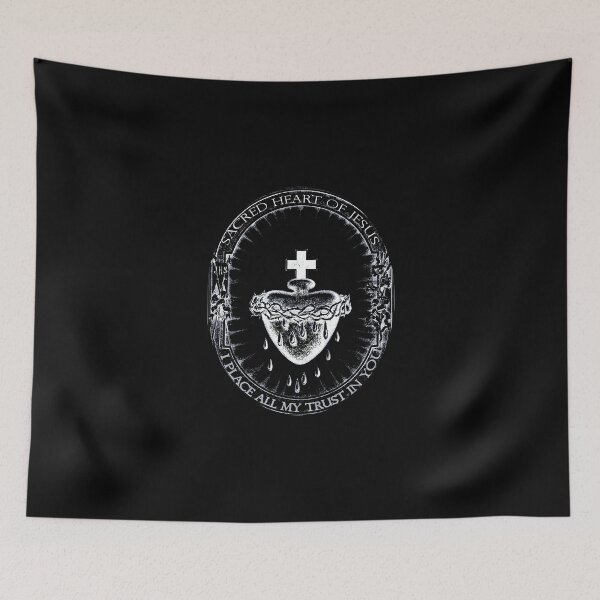 Item preview, Sacred Heart of Jesus, I place all my trust in you. designed and sold by neteor.