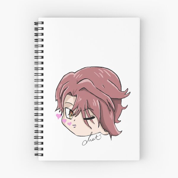 Item preview, Obey Me! Asmo Chibi designed and sold by PurrfectPixels.