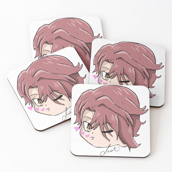 Item preview, Obey Me! Asmo Chibi designed and sold by PurrfectPixels.