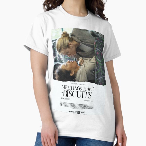 Item preview, Meetings Have Biscuits 3x03 - Killing Eve Poster designed and sold by rross0810.