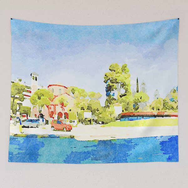 Item preview, Teramo: square with church designed and sold by Giuseppe Cocco.