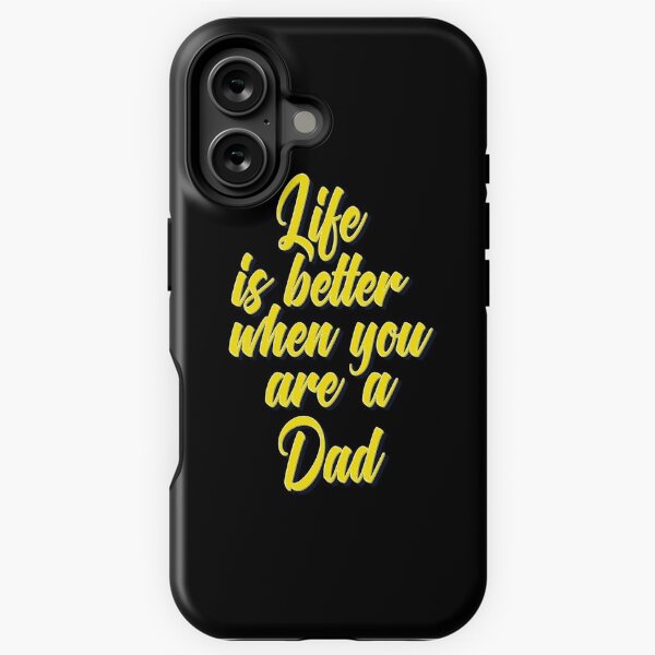 Vista previa del artículo con la obra «La vida es mejor cuando eres papá», diseñado y vendido por ProjectX23.
