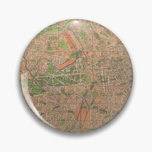 Item preview, Vintage Map of Berlin Germany (1921) designed and sold by BravuraMedia.
