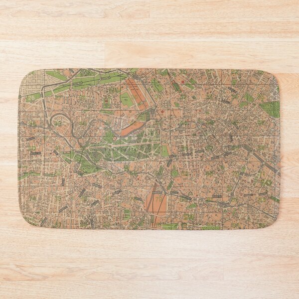 Item preview, Vintage Map of Berlin Germany (1921) designed and sold by BravuraMedia.