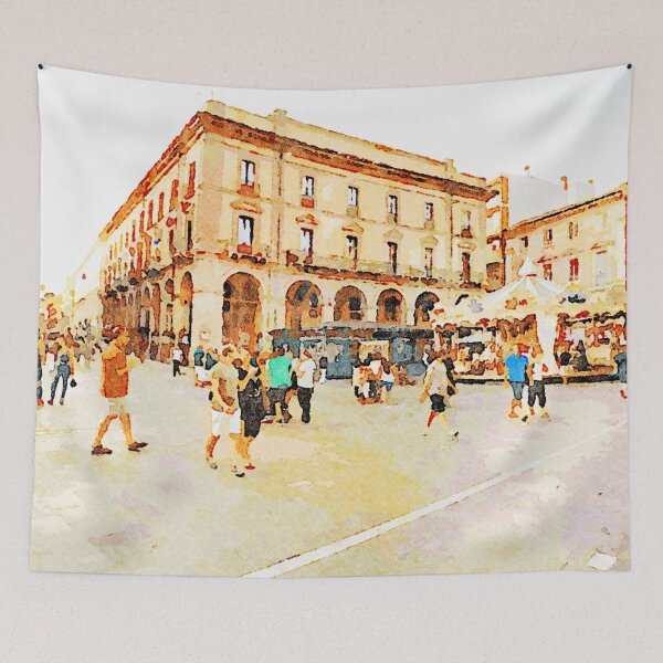 Item preview, Teramo: building with carousel designed and sold by Giuseppe Cocco.