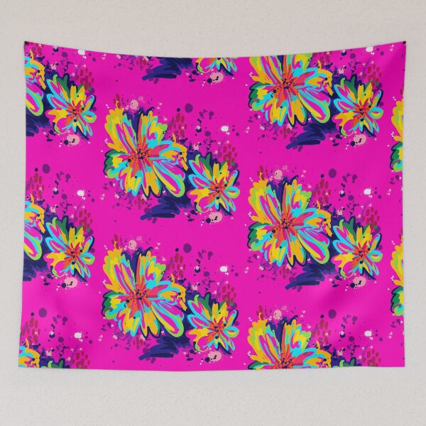 Item preview, Magenta Floral Madness designed and sold by Rachelle Byers.