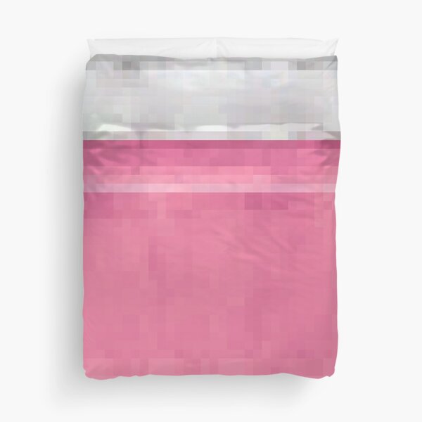 "Minecraft Pink Pixel Bed " Duvet Cover for Sale by LevonSan Redbubble