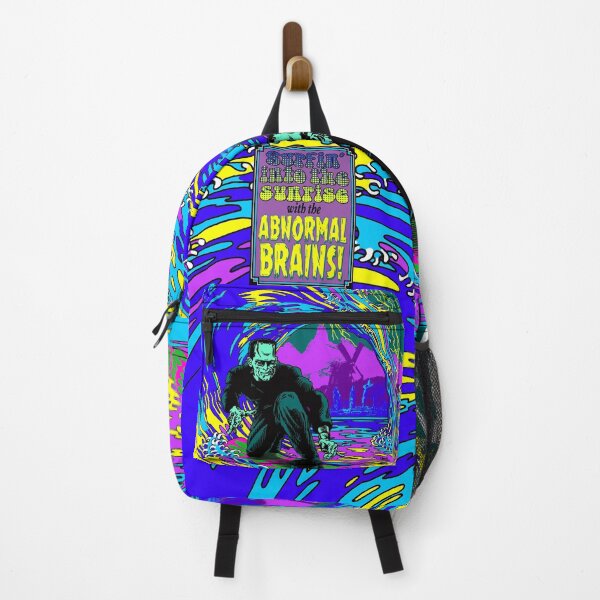 Item preview, Surfin' Into The Sunrise, with the Abnormal Brains Backpack designed and sold by Mr Groovey.
