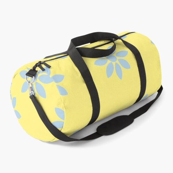 Item preview, Yellow and cornflower blue flowers designed and sold by HTPOP.