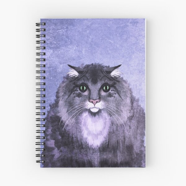 Item preview, Skog the Norwegian Forest Cat designed and sold by Mark Elton.