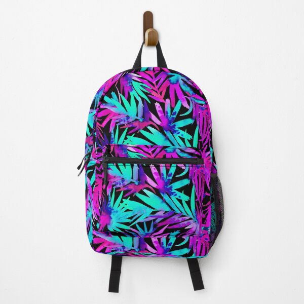 Item preview, Blacklight Mary Jane Palm Frans Print Pattern designed and sold by christianadams.