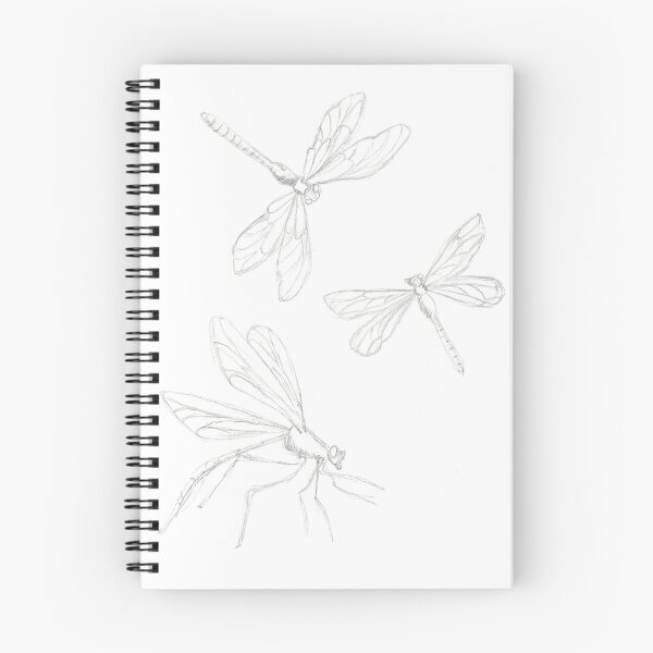 Item preview, Dragonflies Drawing  designed and sold by Virginia St. Clair.