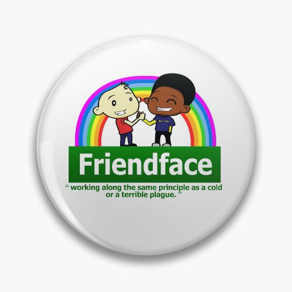 Item preview, IT Crowd Friendface T-Shirt designed and sold by Nerd Shizzle.