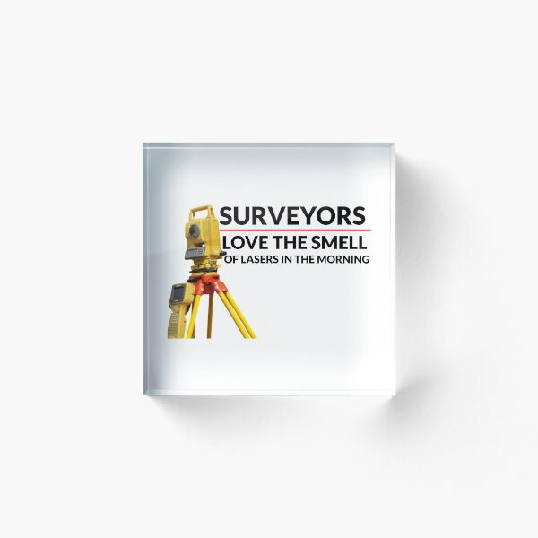 Item preview, Land Surveyors - Love the Smell of Lasers designed and sold by joehaun.