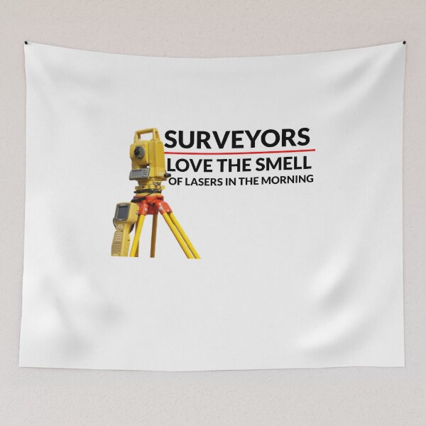 Item preview, Land Surveyors - Love the Smell of Lasers designed and sold by joehaun.
