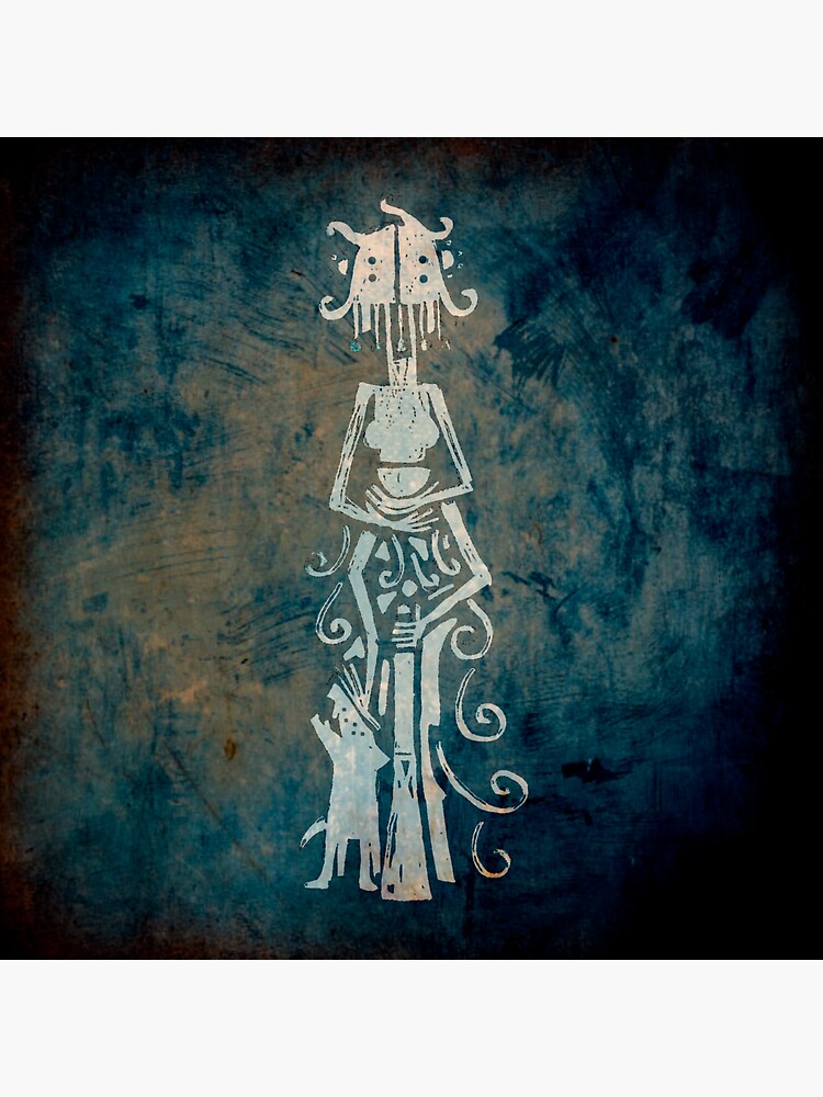 Thumbnail 3 of 3, Sticker, Nehalennia/Neialennia designed and sold by Selgowiros.