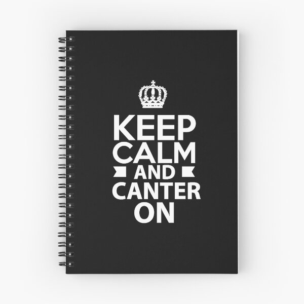 Item preview, Keep Calm and Canter On Horse Equestrian designed and sold by losttribe.