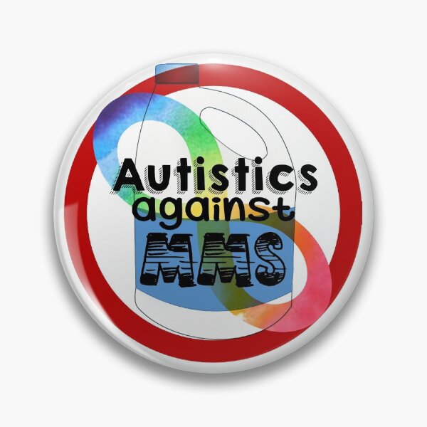Item preview, Autistics Against MMS designed and sold by NatLeBrunDesign.