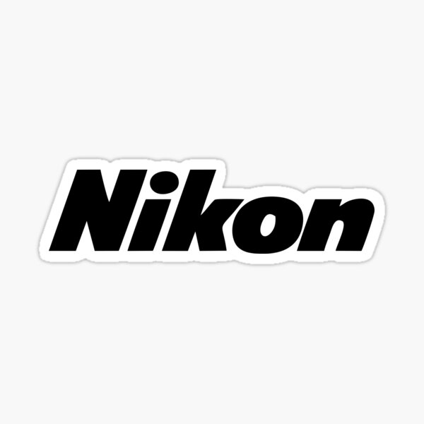 BEST SELLER - Nikon Logo Merchandise Sticker