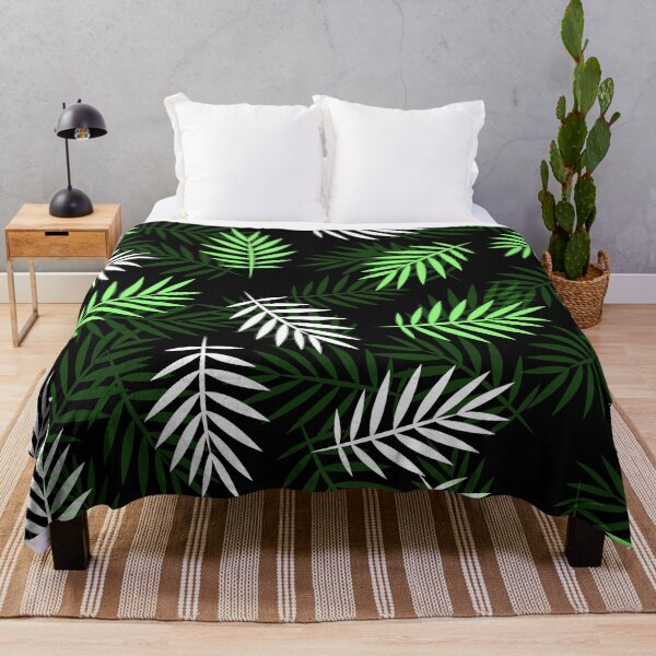 Item preview, Green tropical leaves designed and sold by LaPetiteBelette.
