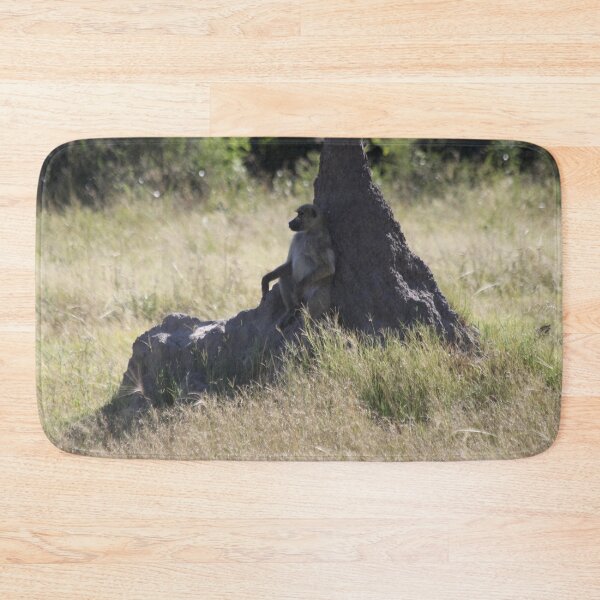 Item preview, Baboon monkeys savanna africa mammal	 designed and sold by EstelleRossetti.