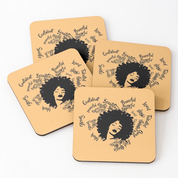Item preview, Strong Black Woman Afro Hair style , Empowerment Black woman Afro Hair designed and sold by majidkacm.