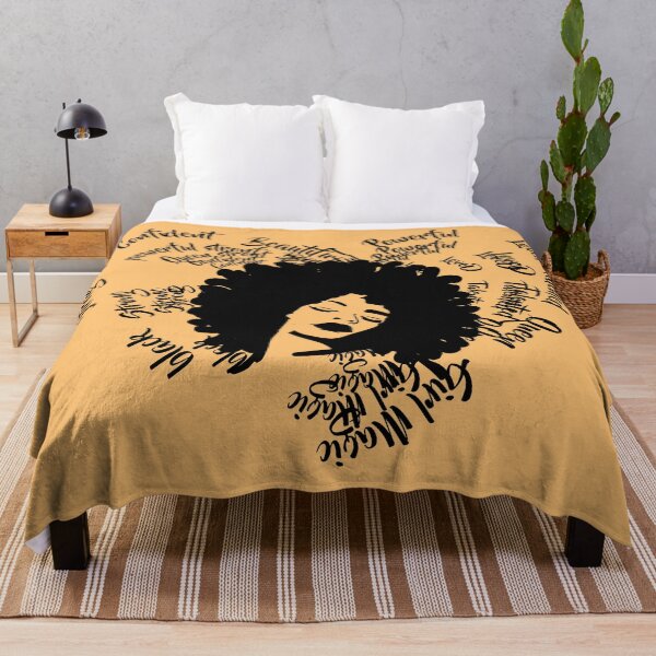 Item preview, Strong Black Woman Afro Hair style , Empowerment Black woman Afro Hair designed and sold by majidkacm.