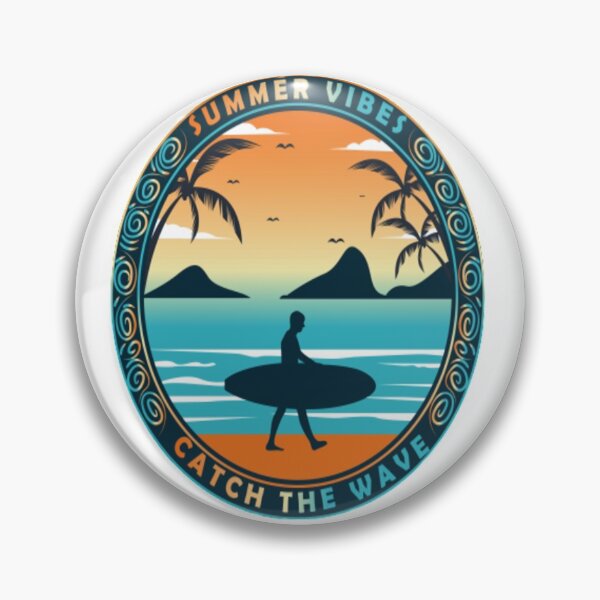 Item preview, Catch the wave - summer vibes designed and sold by qzpolo.
