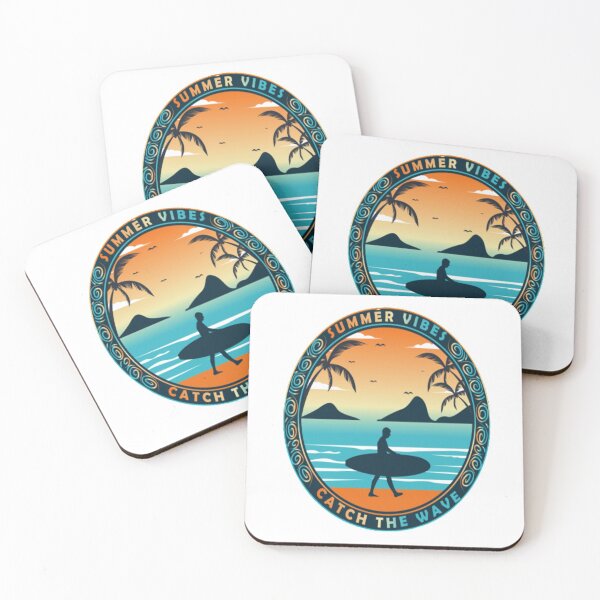 Item preview, Catch the wave - summer vibes designed and sold by qzpolo.
