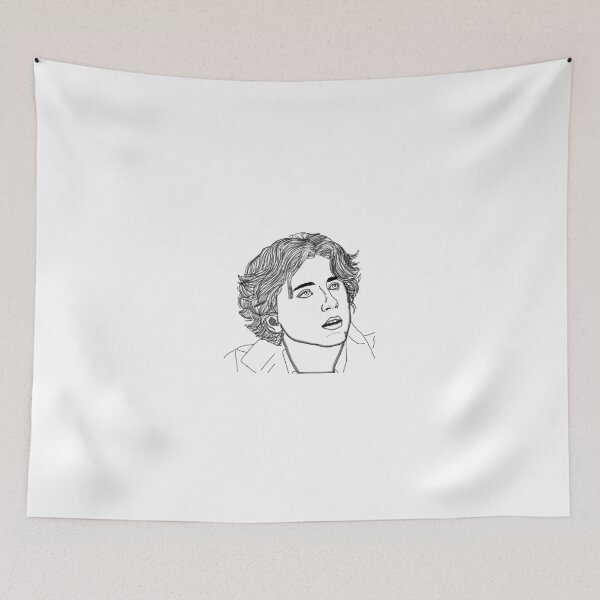 Item preview, Timotheé Chalamet line art  designed and sold by daryaxox0.