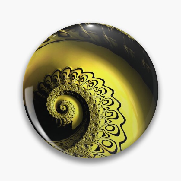 Item preview, Glowing Yellow Spiral designed and sold by Elisabeth Lucas.