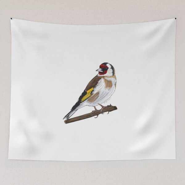 Item preview, Goldfinch Bird Art Print designed and sold by byLucyC.