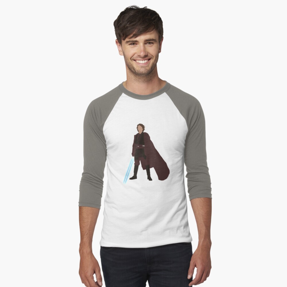 Vista previa del artículo con la obra «Camiseta ¾ estilo béisbol», diseñado y vendido por immelissasavin.