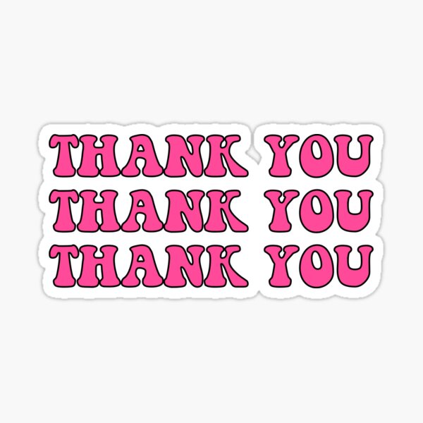 Item preview, THANK YOU designed and sold by allisonpkay.