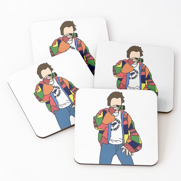 Item preview, harry styles rainbow cardigan  designed and sold by madssticker.