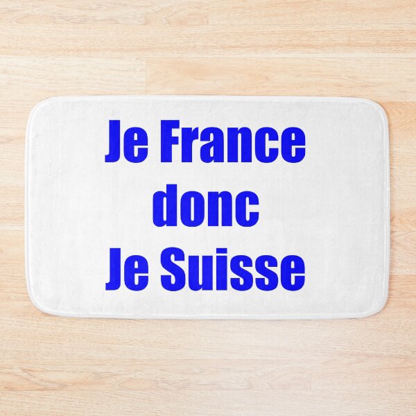 Item preview, I France therefore I Switzerland designed and sold by coolbarda.