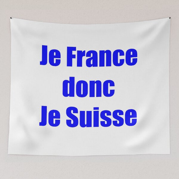 Item preview, I France therefore I Switzerland designed and sold by coolbarda.