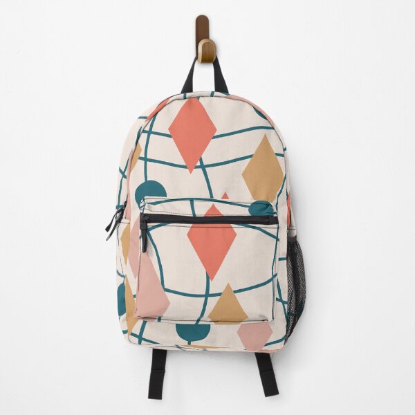 Item preview, Colorful Mid Century Modern Geometric Abstract 530 designed and sold by tonymagnerart.