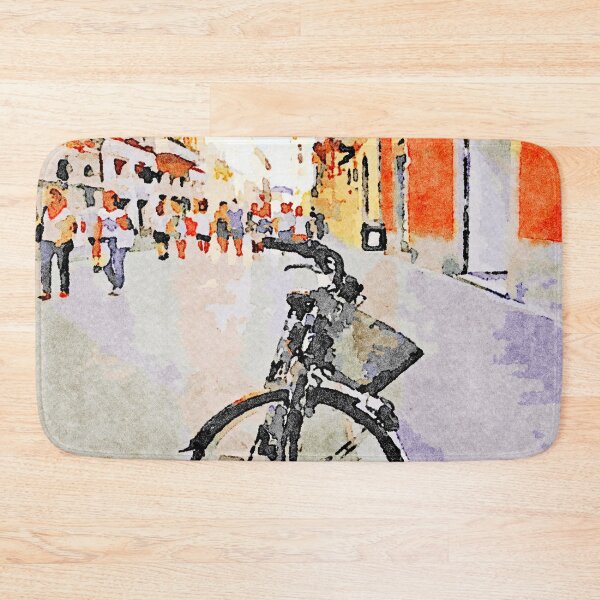 Item preview, Teramo: bicycle in the street designed and sold by Giuseppe Cocco.