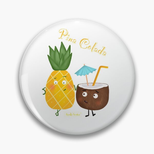 Item preview, Pineapple and coconut Pina colada designed and sold by Anastasia Toska.