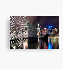 Blue Monday Canvas Print