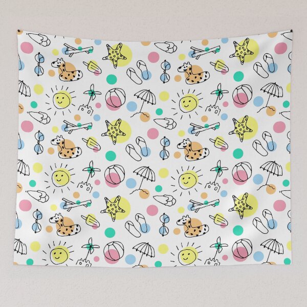 Item preview, Summer at the Beach Pattern designed and sold by ShareYourFaith.